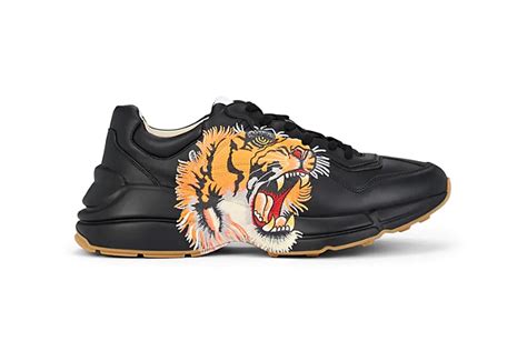 gucci rhyton tigers|Gucci rhyton tiger print 1000.